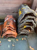 Gebruikte Nokpannen - Diverse Kleuren, Doe-het-zelf en Verbouw, Dakpannen en Dakbedekking, Ophalen, Gebruikt, Minder dan 5 m²