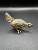 Vintage zilveren metalen haan, Antiek en Kunst, Ophalen of Verzenden