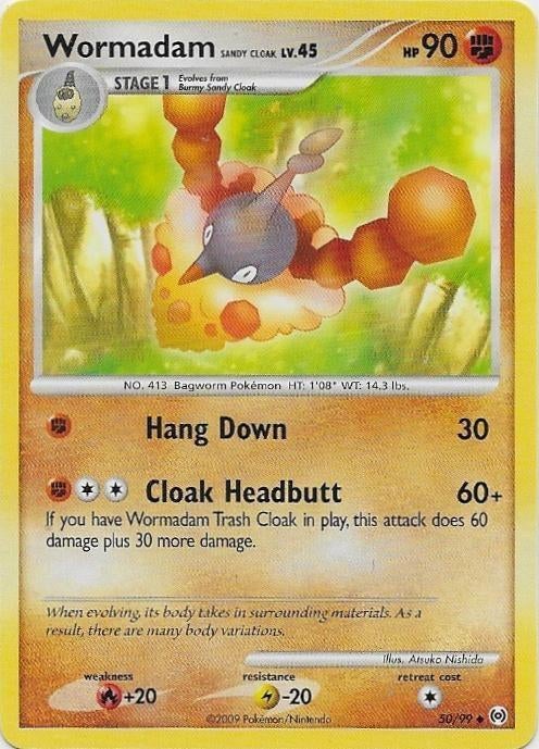 Arceus,  Wormadam [uncommon] 50/99, Ophalen of Verzenden, Nieuw, Losse kaart