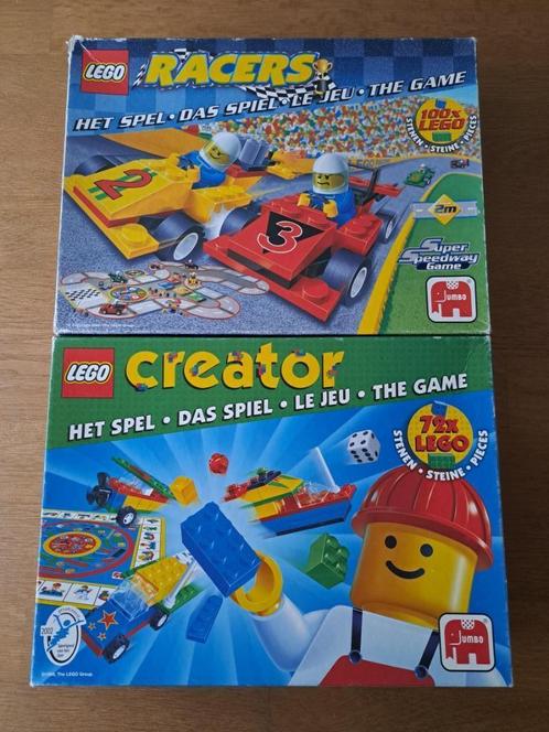 LEGO - Racers Super Speedway game & het Spel 00745, Hobby en Vrije tijd, Gezelschapsspellen | Bordspellen, Ophalen of Verzenden