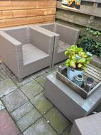 Tuinset, Tuin en Terras, Kunststof, Gebruikt, Loungeset, Stoel
