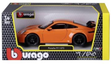Bburago Porsche 911 992 GT3 1:24 oranje beschikbaar voor biedingen