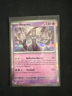 Mewtwo Pokemon Kaart - Zeldzaam!, Ophalen of Verzenden, Zo goed als nieuw, Losse kaart, Foil