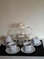 Theelichtje met kopjes, bavaria en China., Antiek en Kunst, Antiek | Servies los, Ophalen