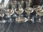 Vintage champagne glazen, Ophalen of Verzenden, Zo goed als nieuw, Overige typen