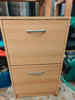 Schoenenkast met 2 lades, Huis en Inrichting, Kasten | Roldeurkasten en Archiefkasten, Ophalen, Overige materialen, Gebruikt, 100 tot 150 cm