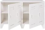 WOOOD lockerkast Stijn wit 65x103x40 cm, Ophalen, Gebruikt