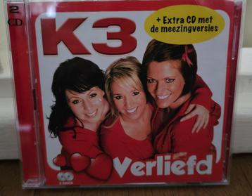 K3- Verliefd Dubbel CD- KrasVrij! - ook verzenden beschikbaar voor biedingen