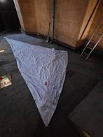 Witte fok  780 x 670 x 350 cm - Dacron - incl. zeilzak, Ophalen of Verzenden, Gebruikt, Genua of Fok, 15 tot 30 m²