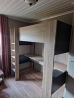 Hoogslaper met bureau, Eenpersoons, Ophalen of Verzenden, Zo goed als nieuw, 90 cm