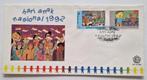 Indonesië 1992 - FDC SHP 9 - Nationale Kinderendag, Postzegels en Munten, Ophalen of Verzenden, Postfris, Zuidoost-Azië
