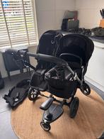 Bugaboo Donkey 3 All Black - Complete Set - Donkey Duo, Kinderen en Baby's, Kinderwagens en Combinaties, Gebruikt, Ophalen, Kinderwagen
