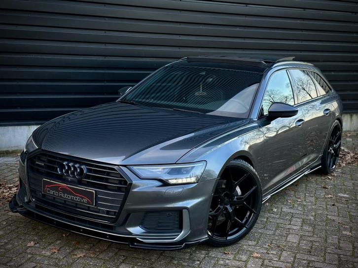 Audi A6 Avant 45 TFSI QUATTRO 3x S-LINE PANO|360|MAXTON|MEMO, Auto's, Audi, Bedrijf, Te koop, A6, 360° camera, ABS, Airbags, Airconditioning