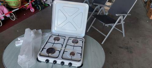 4 pits campinggastel, Caravans en Kamperen, Kampeeraccessoires, Gebruikt, Ophalen