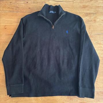 Zwarte Ralph Lauren Half Zip - XXL - Zeer Goede Staat beschikbaar voor biedingen