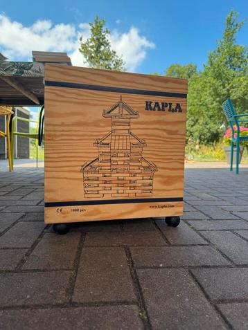 Kapla 1000-delige houten set. beschikbaar voor biedingen