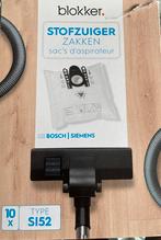Blokker stofzuigerzak si52 5 stuks Bosch Siemens s152 sl52, Ophalen of Verzenden, Zo goed als nieuw, Minder dan 1200 watt, Stofzuiger