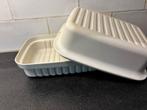Tupperware wit kornuit kaasdoos retro vintage, Ophalen of Verzenden, Zo goed als nieuw, Rechthoekig