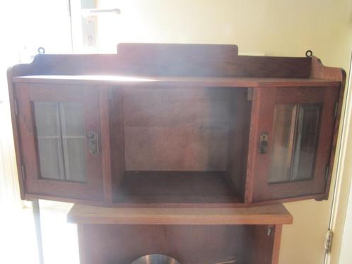 Art Deco bijbelkast wandkast hangkast, Antiek en Kunst, Antiek | Meubels | Kasten, Ophalen