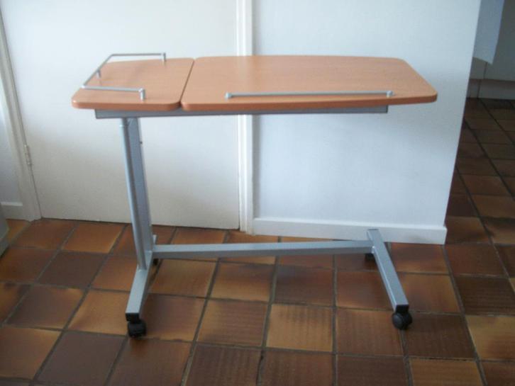 Bedtafel Eettafel Bijzettafel Hobbytafel 72 - 106 hoog zgan, Diversen, Verpleegmiddelen, Zo goed als nieuw, Ophalen