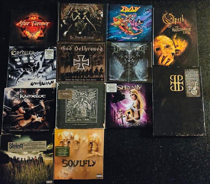 Diverse Rock & Metal CD's (en DVD's), Cd's en Dvd's, Cd's | Rock, Gebruikt, Overige genres, Ophalen of Verzenden