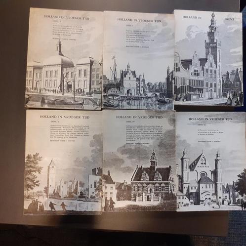 Nr. 422 Holland in vroeger tijd/in Prent, 6 delen, Boeken, Geschiedenis | Stad en Regio, Gelezen, 20e eeuw of later, Ophalen of Verzenden