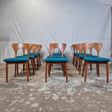 Niels Koefoed 'Peter' chair, vintage jaren 60 Deense stoelen beschikbaar voor biedingen