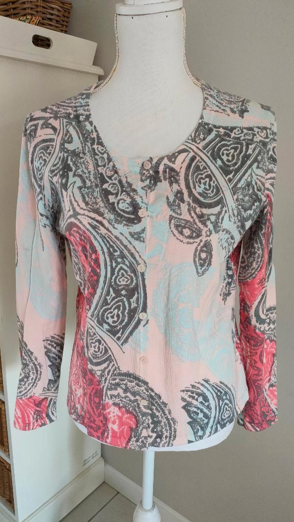 Mooi vestje Bloomings - maat M, Kleding | Dames, Truien en Vesten, Zo goed als nieuw, Maat 38/40 (M), Overige kleuren, Ophalen of Verzenden