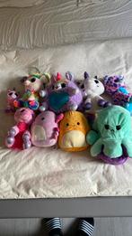 Grote knuffelverzameling  10 stuks- Ty, Squishmallow en meer, Kinderen en Baby's, Speelgoed | Knuffels en Pluche, Ophalen of Verzenden
