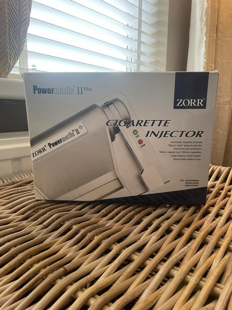 Sigaretten machine ZORR powermatic II plus, Ophalen, Zo goed als nieuw