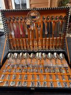 Super inox roestvrij Italiaans 20e eeuws verzilverd bestek., Ophalen of Verzenden, Gebruikt