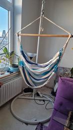 Hangmat met Standaard - Relaxen in Stijl!, Tuin en Terras, Hangmatten, Ophalen, Zo goed als nieuw, Met standaard, Eenpersoons