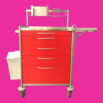 Tweedehands rvs medicijnwagen Hammerlit PME6411-156604 MWHL2 beschikbaar voor biedingen