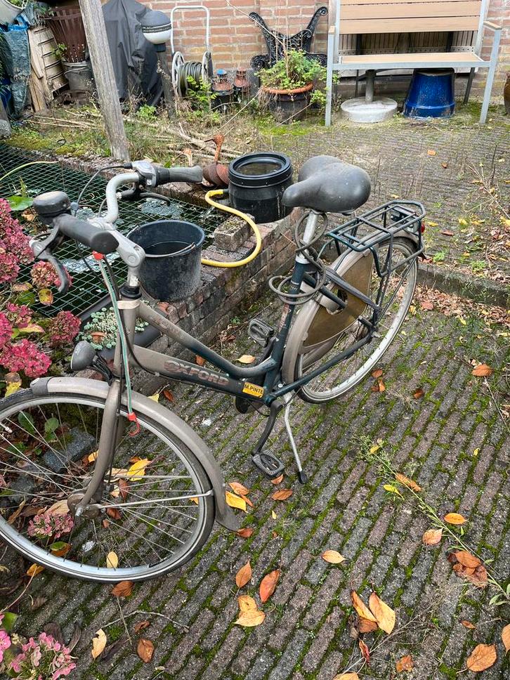 Oude Oxford fiets - Opknapper, Fietsen en Brommers, Fietsen | Dames | Damesfietsen, Gebruikt, Overige merken, Versnellingen, 53 tot 56 cm