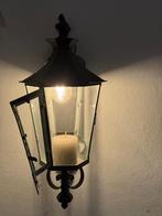 Wandlantaarn zink, voor binnen. Landelijke wandlamp, 2 x, Ophalen of Verzenden, Zo goed als nieuw