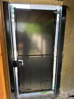 Metalen Tuinpoort 98 x 220 cm, Doe-het-zelf en Verbouw, Deuren en Horren, Ophalen, Gebruikt, 80 tot 100 cm, Buitendeur