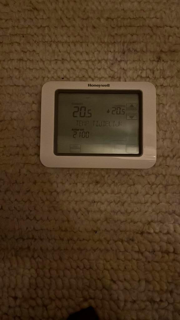 Honeywell klokthermostaat chronothern touch, Doe-het-zelf en Verbouw, Thermostaten, Zo goed als nieuw, Ophalen