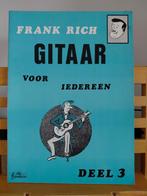 Frank Rich Gitaar voor Iedereen Deel 3, Ophalen of Verzenden, Gelezen, Instrument, Frank Rich