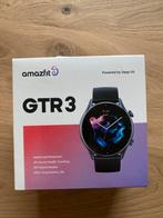 Amazfit GTR 3 Smartwatch - Nieuwstaat!, Sieraden, Tassen en Uiterlijk, Smartwatches, Ophalen, Afstand, Zwart, Zo goed als nieuw