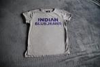 Indian Blue Jeans grijs t-shirt met paarse merktekst, mt 146, Kinderen en Baby's, Kinderkleding | Maat 146, Jongen, Indian Blue Jeans