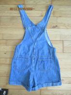 lichtblauwe korte jeans/spijker tuinbroek, Kleding | Dames, Spijkerbroeken en Jeans, Ophalen, Zo goed als nieuw, Blauw, W30 - W32 (confectie 38/40)