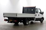Iveco Daily 35C14 136pk E6 Open Laadbak D.C. Trekhaak 3500kg, Auto's, Bestelauto's, Gebruikt, Euro 6, Iveco, 7 stoelen