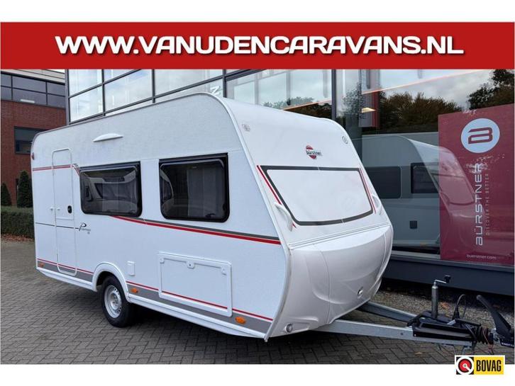 Bürstner Premio Life 425 TS EX-VERHUUR! (2), Caravans en Kamperen, Caravans, Bedrijf, tot en met 3, Treinzit, Bürstner, Dwarsbed
