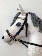 hoofdstel hobbyhorse / stokpaard goud onderlegd 10mm, Hobby en Vrije tijd, Ophalen of Verzenden, Nieuw