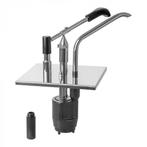 Rvs heveldispenser, sauspomp, sausdispender, Huis en Inrichting, Keuken | Keukenbenodigdheden, Ophalen of Verzenden, Nieuw