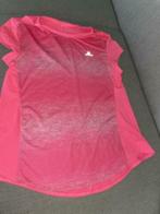 Domyos sportshirt shirt tshirt xs ? Roze hardloopshirt, Verzenden, Fitness of Aerobics, Roze, Maat 34 (XS) of kleiner