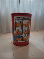 Opberg ton storage Donald Duck vintage, Ophalen of Verzenden, Gebruikt, Overige