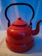 Rood emaiie keteltje, Ophalen of Verzenden