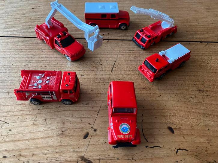 Miniatuur Brandweerauto's - Perfecte Staat!, Kinderen en Baby's, Speelgoed | Speelgoedvoertuigen, Zo goed als nieuw, Ophalen of Verzenden