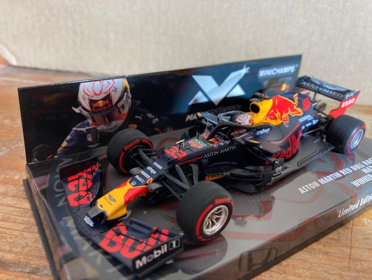 ✅ Max Verstappen 1:43 editie 56 Brazilië GP win 2019 RB15, Verzamelen, Automerken, Motoren en Formule 1, Nieuw, Formule 1, Ophalen of Verzenden